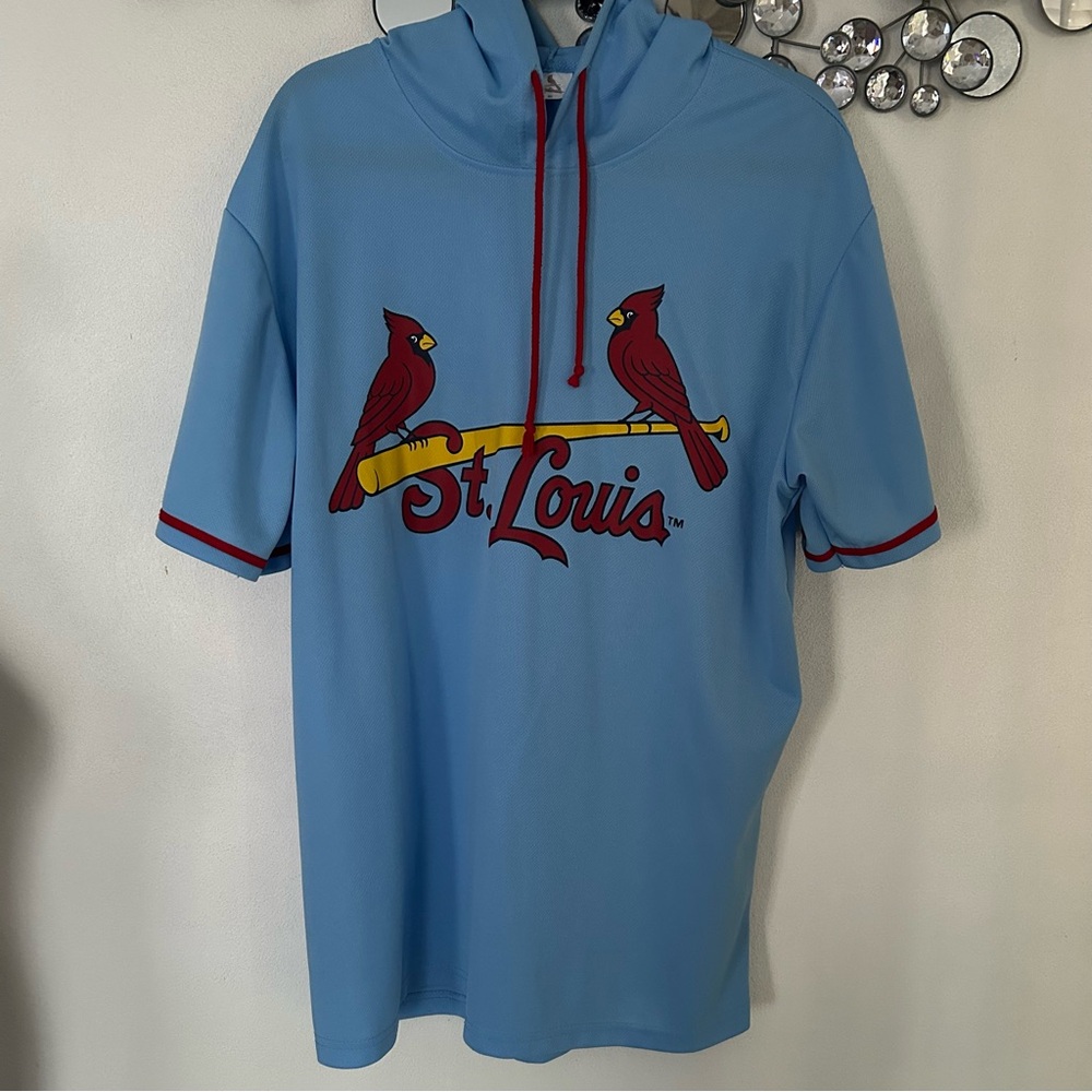 Blue St. Louis Cardinals Hoodie - Picture 1 of 5